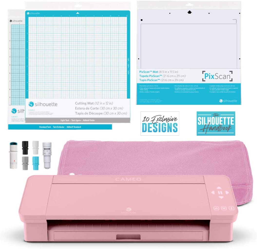 Silhouette Cameo 4 - Pink Ultimate Accessories Bundle