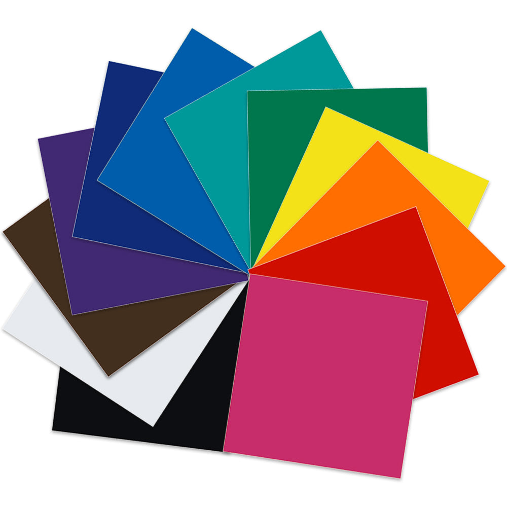Oracal 651 Permanent Vinyl - 12 Pack (12" x 12")