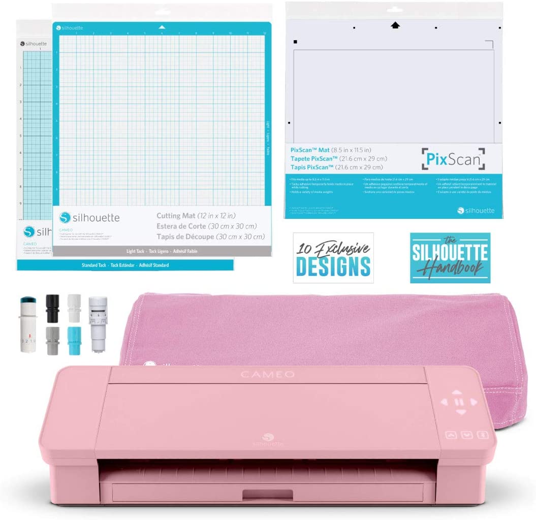 Silhouette Cameo 4 -  Pink Ultimate Accessories Bundle