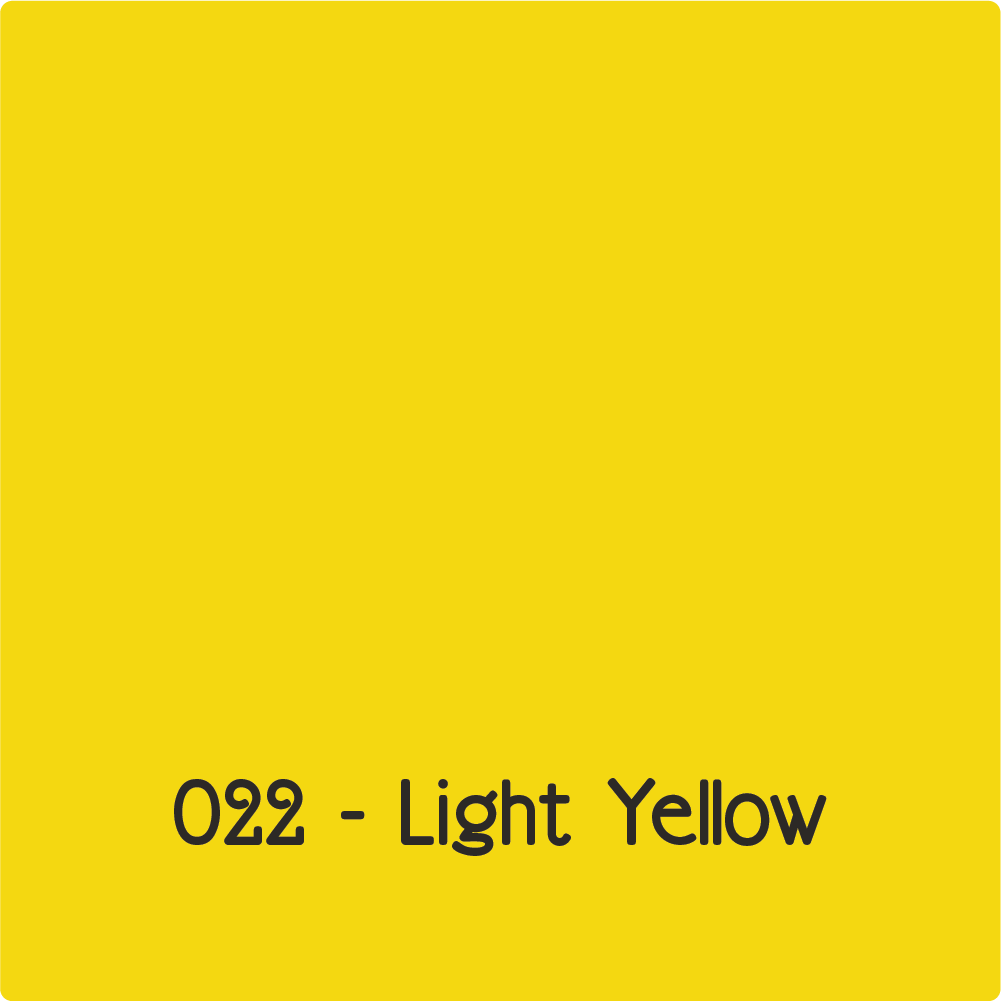 Oracal 651 - Light Yellow